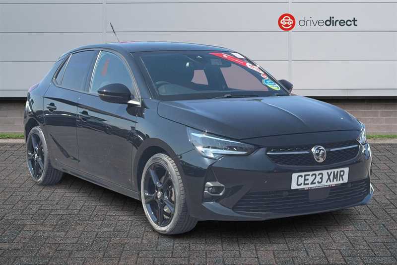 Vauxhall Corsa 1.2 Turbo Gs Line Hatchback Euro Black