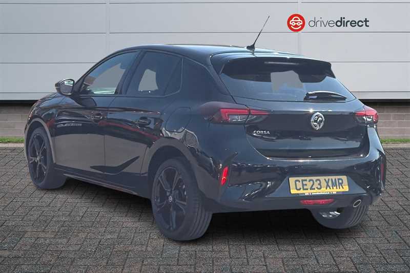 Vauxhall Corsa 1.2 Turbo Gs Line Hatchback Euro CE23XMR Black #5