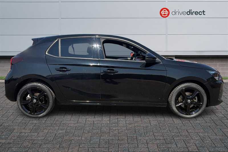Vauxhall Corsa 1.2 Turbo Gs Line Hatchback Euro CE23XMR Black #2