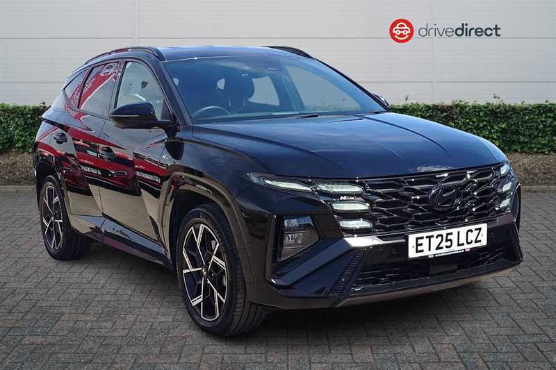 Hyundai Tucson 1.6 T-gdi N Line Suv Hybrid Euro 6 Black