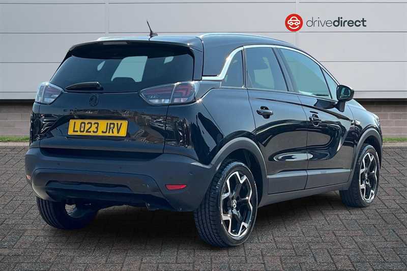 Vauxhall Crossland 1.2 Turbo Ultimate Suv Euro 6 Ss LO23JRV Black #3