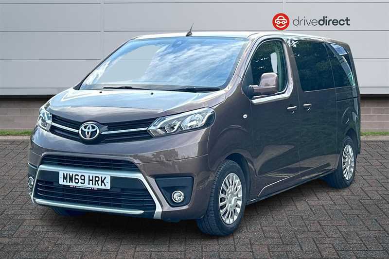 Toyota Proace Verso Van 2.0D Shuttle Long Mpv Lwb Euro 6 Ss 9 Black #7