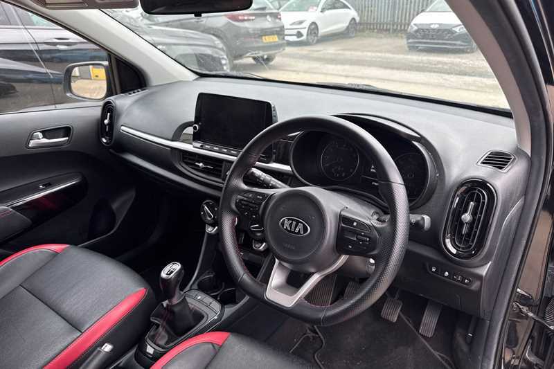 Kia Picanto 1.0 T-gdi Gt-line Hatchback Euro YC71BSO Black #6