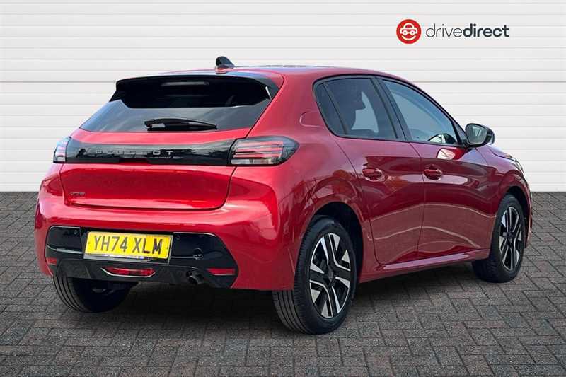 Peugeot 208 1.2 Puretech Allure Hatchback Eu YH74XLM Red #3
