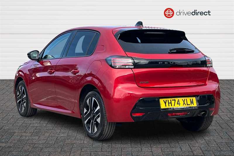 Peugeot 208 1.2 Puretech Allure Hatchback Eu YH74XLM Red #5