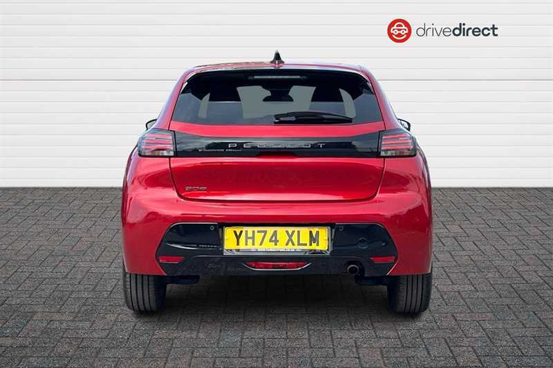 Peugeot 208 1.2 Puretech Allure Hatchback Eu YH74XLM Red #4