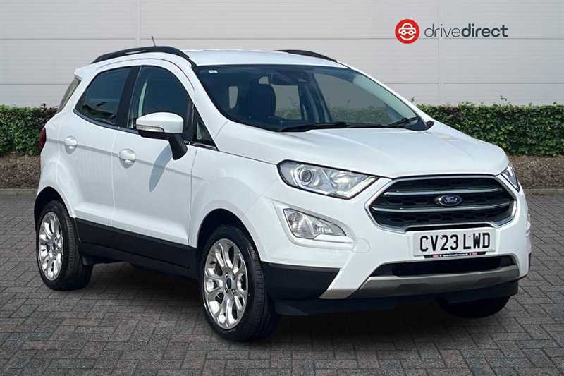 Ford Ecosport 1.0T Ecoboost Gpf Titanium Suv E White