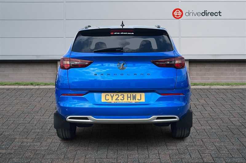 Vauxhall Grandland 1.2 Turbo Ultimate Suv Euro 6 S CY23HWJ Blue #4