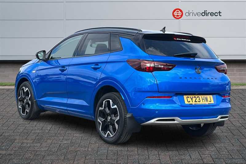 Vauxhall Grandland 1.2 Turbo Ultimate Suv Euro 6 S CY23HWJ Blue #5