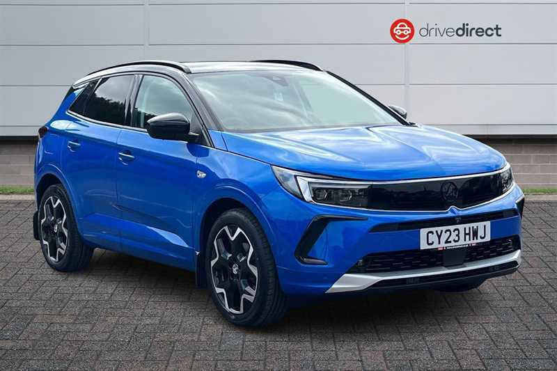 Vauxhall Grandland 1.2 Turbo Ultimate Suv Euro 6 S Blue