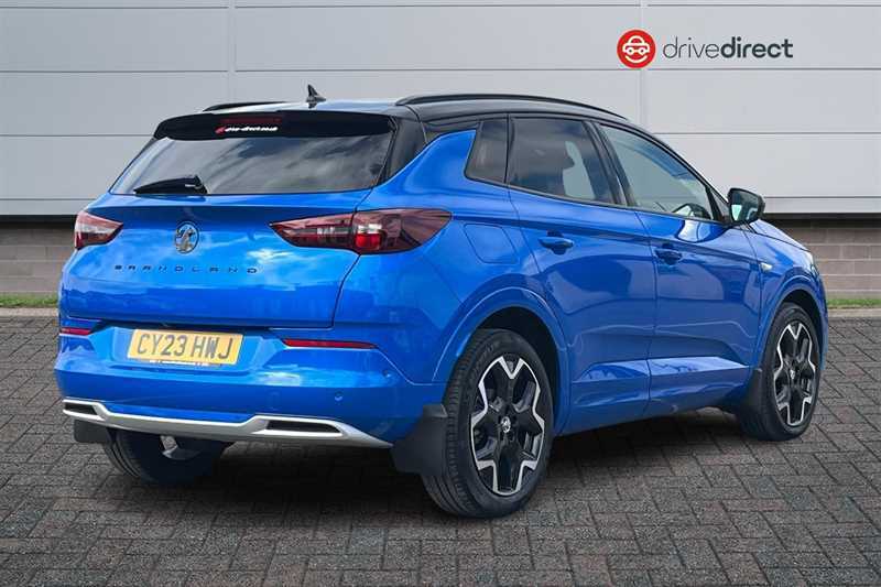 Vauxhall Grandland 1.2 Turbo Ultimate Suv Euro 6 S CY23HWJ Blue #3