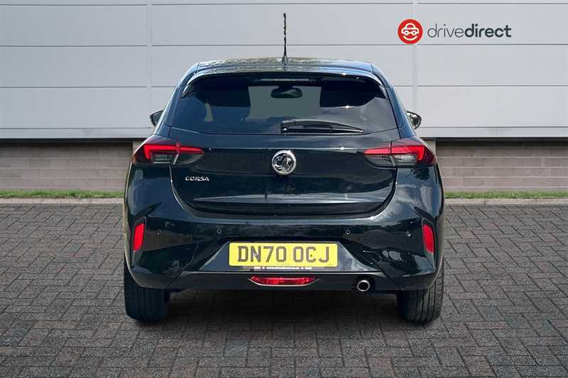 Vauxhall Corsa 1.2 Turbo Sri Premium Hatchback DN70OCJ Black #4