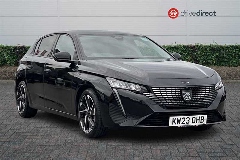 Peugeot 308 1.2 Puretech Allure Premium Hatchback E Black