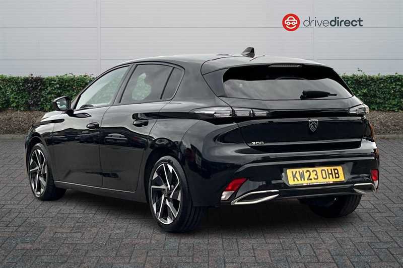 Peugeot 308 1.2 Puretech Allure Premium Hatchback E KW23OHB Black #5