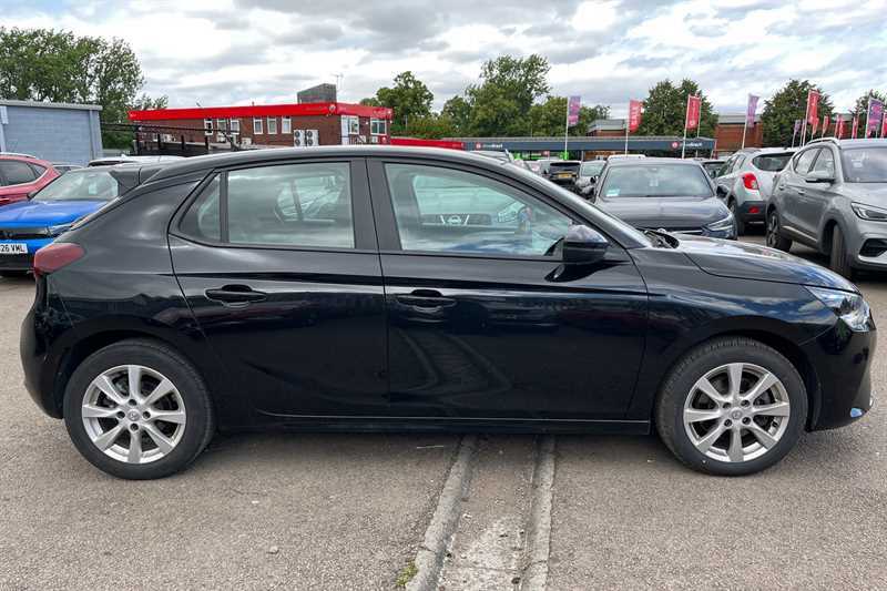 Vauxhall Corsa 1.2 Turbo Design Hatchback Euro 6 LM23VLL Black #2