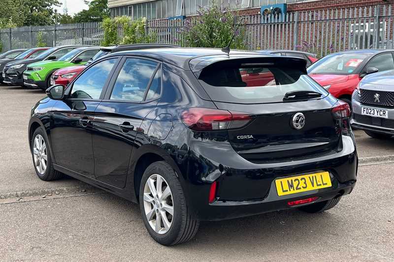Vauxhall Corsa 1.2 Turbo Design Hatchback Euro 6 LM23VLL Black #5