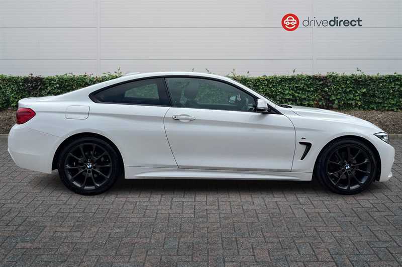 BMW 4 Series Gran Coupe 2.0 420D M Sport Coupe Euro 6 S White #2