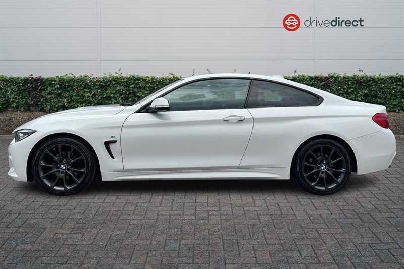 BMW 4 Series Gran Coupe 2.0 420D M Sport Coupe Euro 6 S White #6