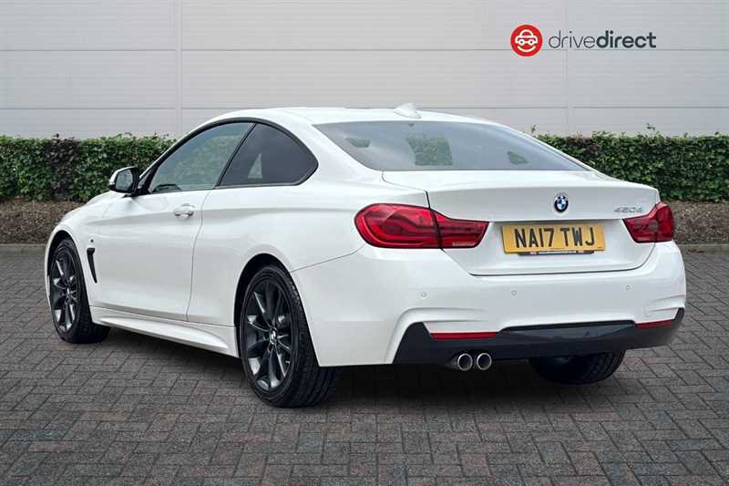 BMW 4 Series Gran Coupe 2.0 420D M Sport Coupe Euro 6 S White #5