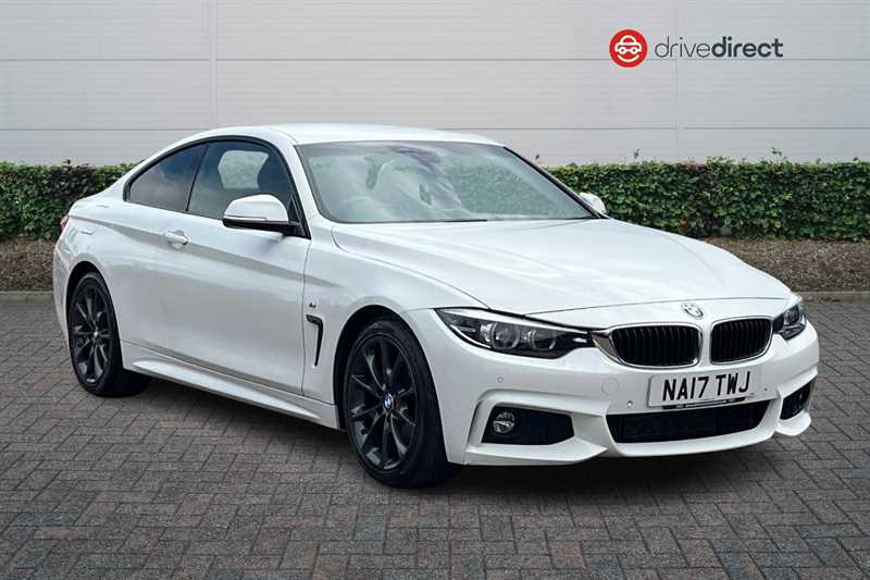 BMW 4 Series Gran Coupe 2.0 420D M Sport Coupe Euro 6 S White