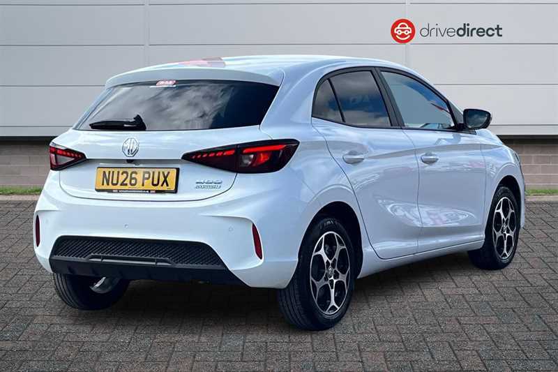 MG MG3 1.5 Hybrid Trophy Hatchback Hybrid Aut NU26PUX White #3