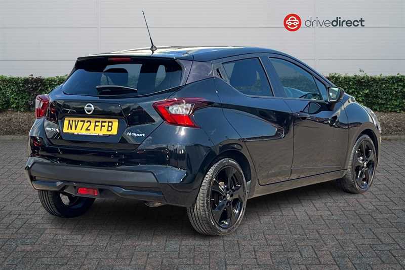 Nissan Micra 1.0 Ig-t N-sport Hatchback Euro NV72FFB Black #3