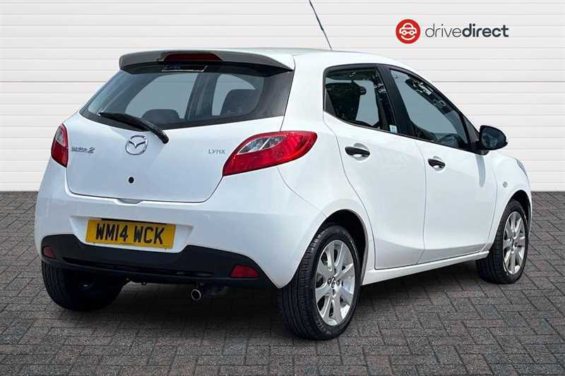 Mazda 2 1.3 Se Hatchback Euro 5 Ac 7 White #3