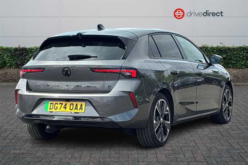 Vauxhall Astra 54Kwh Ultimate Hatchback 156 Ps DG74OAA Grey #3