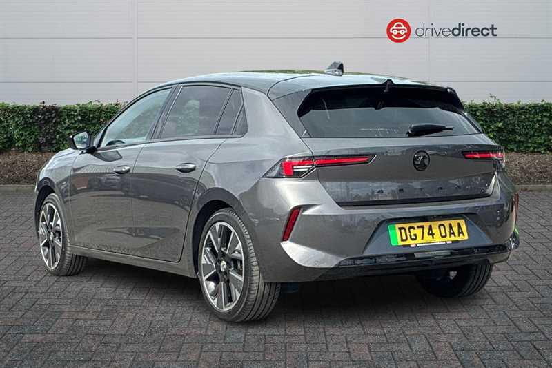 Vauxhall Astra 54Kwh Ultimate Hatchback 156 Ps DG74OAA Grey #5