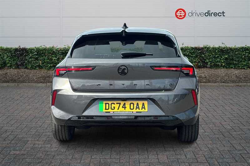 Vauxhall Astra 54Kwh Ultimate Hatchback 156 Ps DG74OAA Grey #4