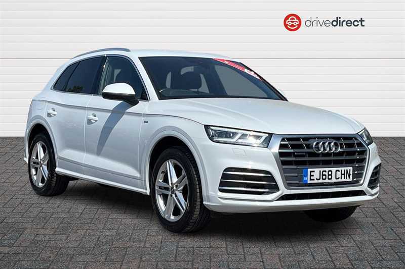 Audi Q5 2.0 Tdi 40 S Line Suv S Tronic Quattro White