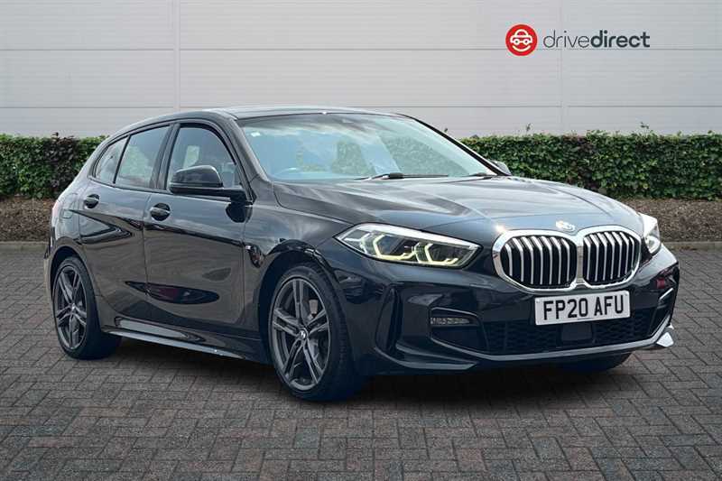 BMW 1 Series 1.5 116D M Sport Hatchback Dct Euro 6 FP20AFU Black
