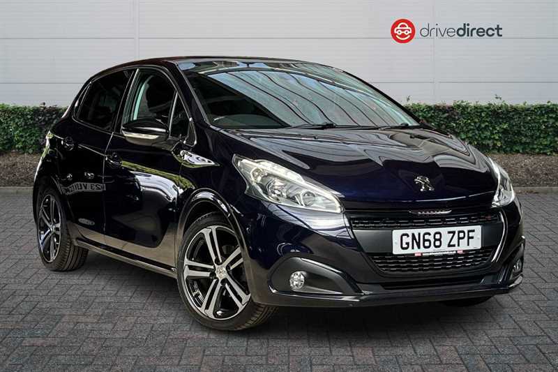 Peugeot 208 1.2 Puretech Gpf Gt Line Hatchback Eat Blue