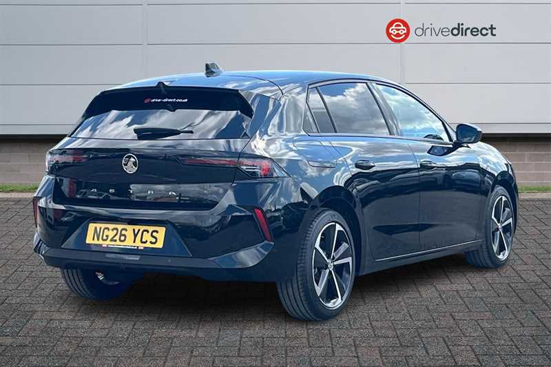 Vauxhall Astra 1.2 Turbo Griffin Hatchback Euro NG26YCS Black #3