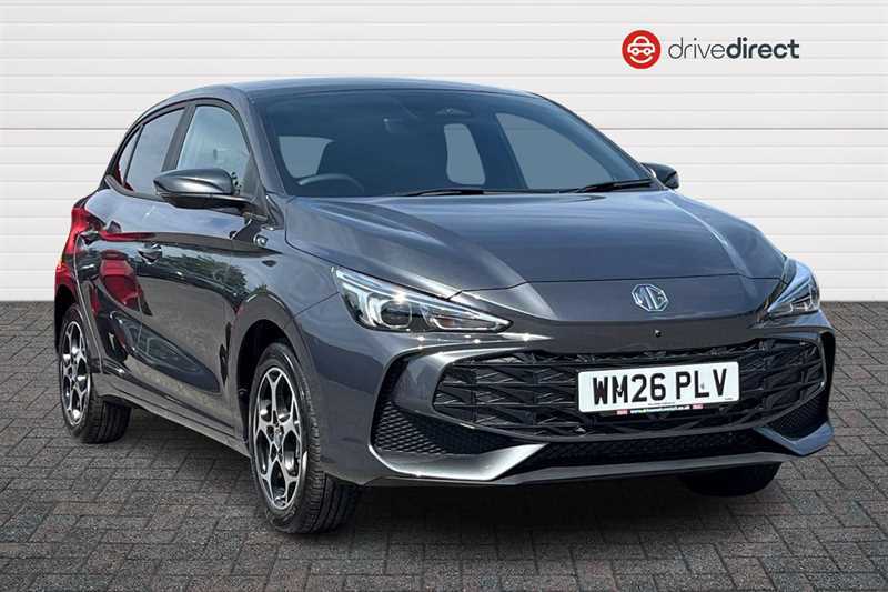MG MG3 1.5 Hybrid Trophy Hatchback Hybrid Aut Grey
