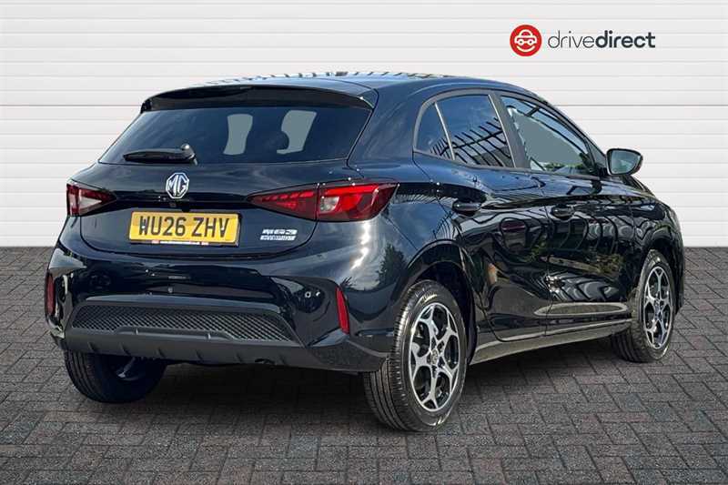 MG MG3 1.5 Hybrid Trophy Hatchback Hybrid Aut WU26ZHV Black #3