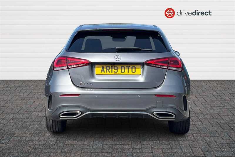 Mercedes-Benz A Class 1.3 A200 Amg Line Executive Hatchback AR19DTO Grey #4