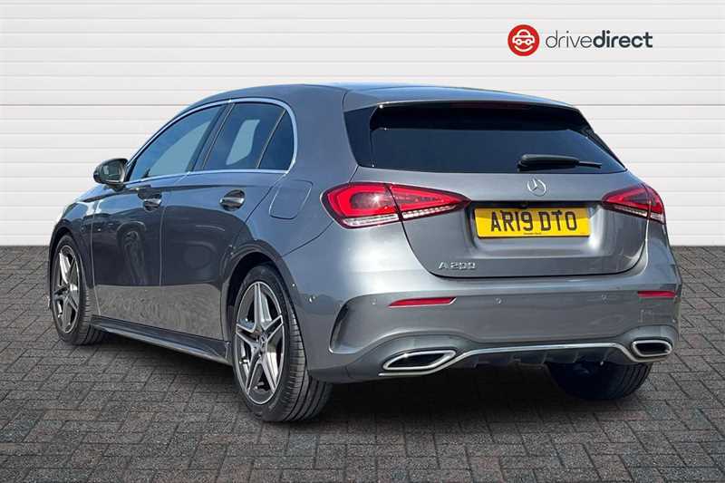 Mercedes-Benz A Class 1.3 A200 Amg Line Executive Hatchback AR19DTO Grey #5