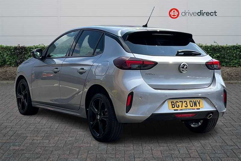 Vauxhall Corsa 1.2 Turbo Gs Hatchback Euro 6 S BG73OWY Grey #5