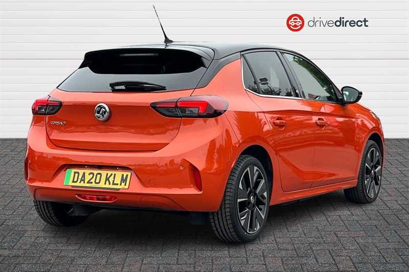 Vauxhall Corsa-e 50Kwh Elite Nav Hatchback 7.4Kw DA20KLM Orange #3