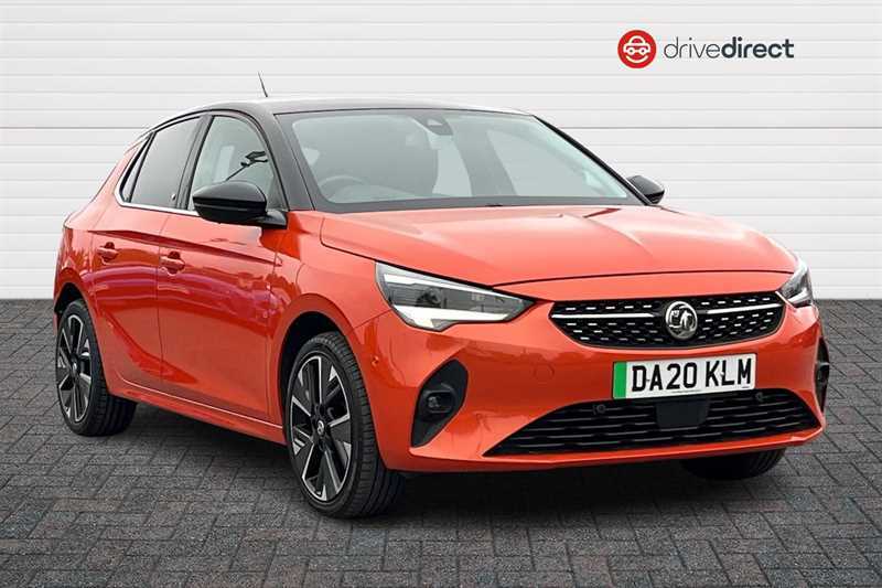 Vauxhall Corsa-e 50Kwh Elite Nav Hatchback 7.4Kw Orange
