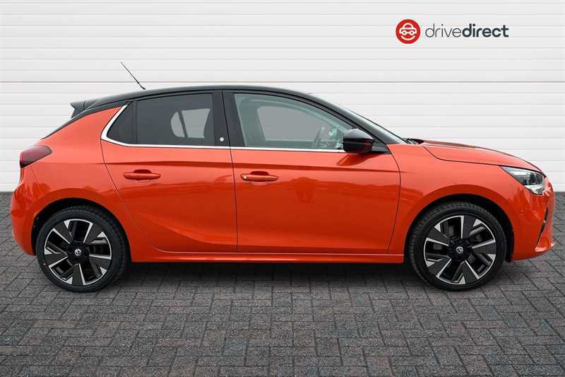 Vauxhall Corsa-e 50Kwh Elite Nav Hatchback 7.4Kw DA20KLM Orange #2