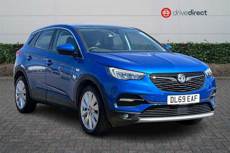 Vauxhall Grandland X 1.2 Turbo Elite Nav Suv 8Spd Euro Blue