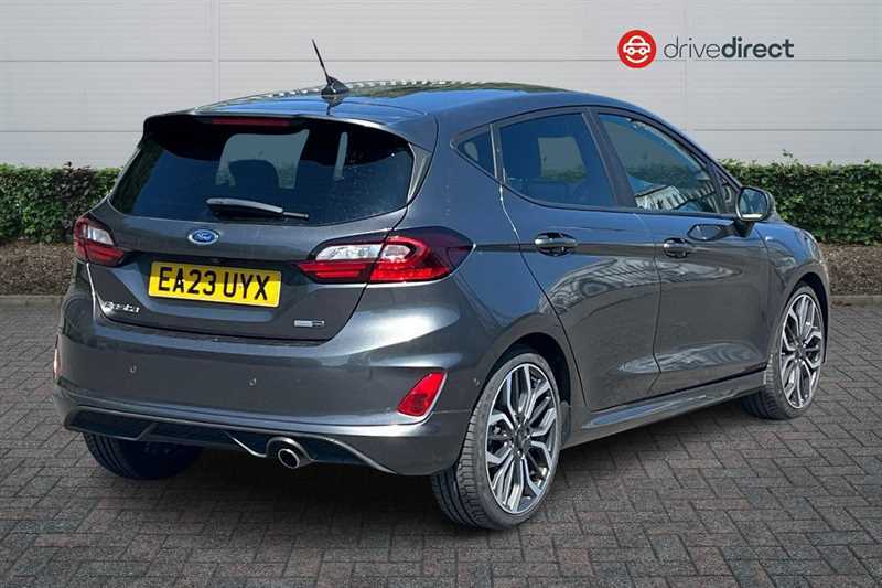Ford Fiesta 1.0T Ecoboost Mhev St-line X Hatchback EA23UYX Grey #3
