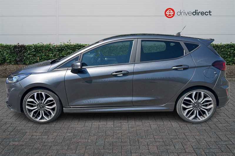 Ford Fiesta 1.0T Ecoboost Mhev St-line X Hatchback EA23UYX Grey #6