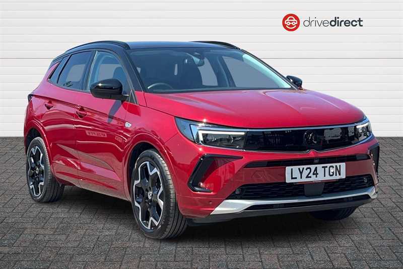 Vauxhall Grandland 1.2 Ultimate Suv Hybrid E-dct Euro 6 S Red
