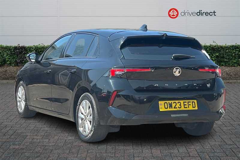 Vauxhall Astra 1.2 Turbo Design Hatchback Euro OW23EFD Black #5