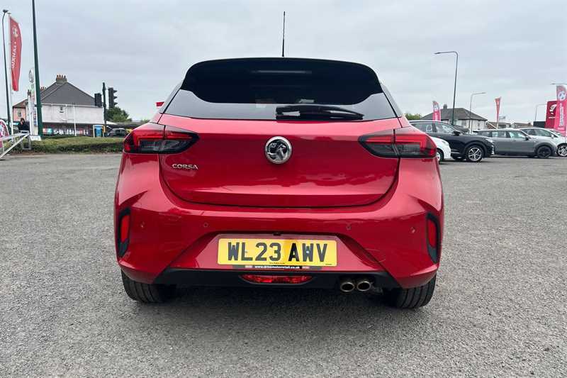 Vauxhall Corsa 1.2 Turbo Ultimate Hatchback Euro WL23AWV Red #4