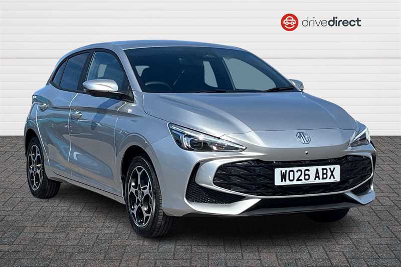 MG MG3 1.5 Hybrid Trophy Hatchback Hybrid Aut Silver