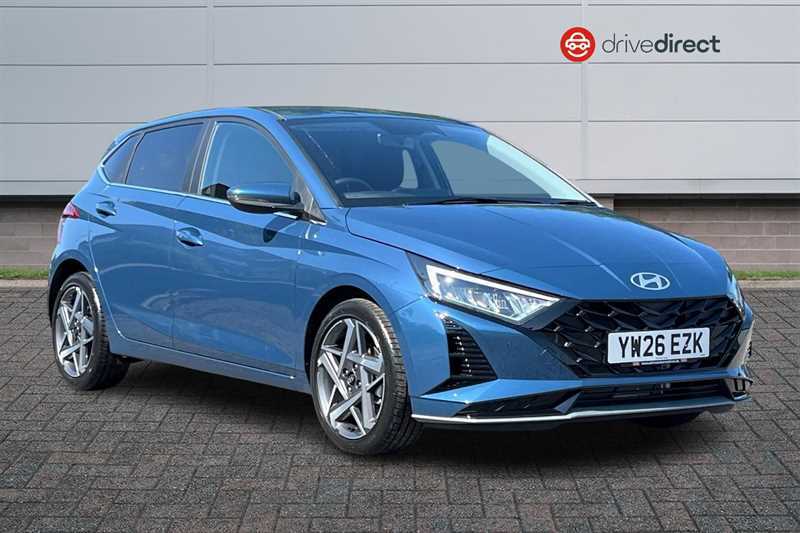 Hyundai I20 1.0 T-gdi Tech Line Hatchback Dct Euro Blue